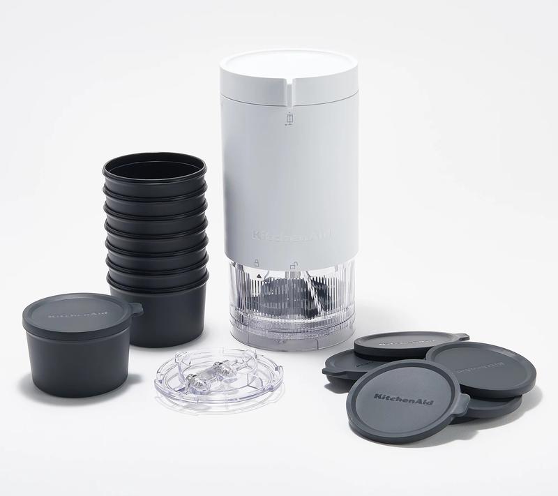 Kitchenaid Shave Ice Stand Mixer Attachment W/ 8 Ice Molds