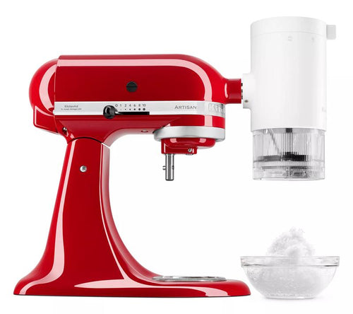 Kitchenaid Shave Ice Stand Mixer Attachment W/ 8 Ice Molds
